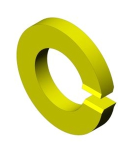 Spring washer A  8 DIN 127-galv